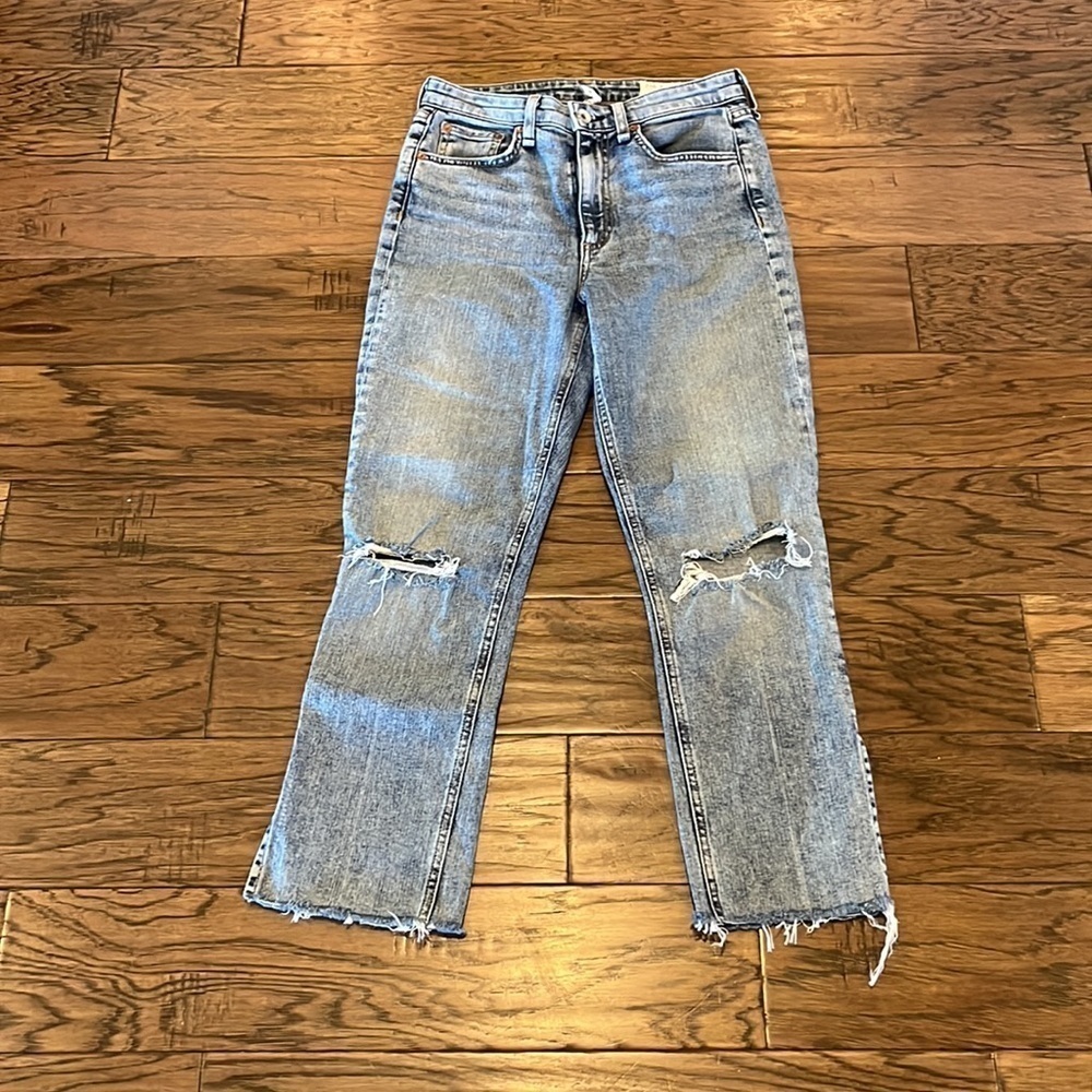 Rag & Bone Nina High Rise Ankle Flare Size 25